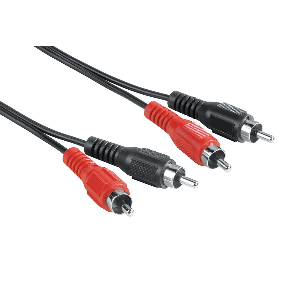 Cablu audio Hama, 2 RCA - 2 RCA, 2.5 m